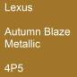 Preview: Lexus, Autumn Blaze Metallic, 4P5.